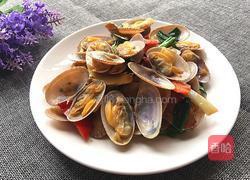 辣椒炒花甲的做法图解9