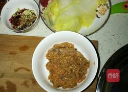 鹌鹑蛋娃娃菜卷肉的做法图解3