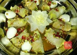 鹌鹑蛋娃娃菜卷肉的做法图解7