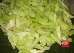 西芹炒腐干的做法图解3