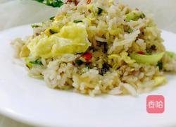 包菜炒饭的做法图解13