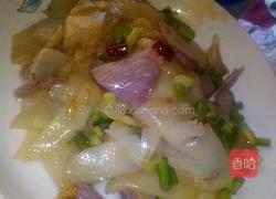 蒜苔火腿炒洋芋的做法图解3