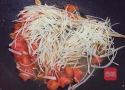 番茄土豆丝的做法图解6