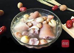 猪尾花生汤的做法图解9