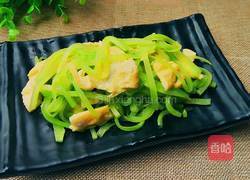 青笋炒蛋的做法图解11