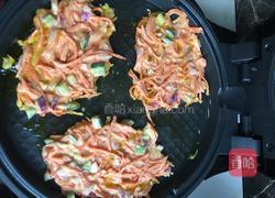 胡萝卜煎饼的做法图解2