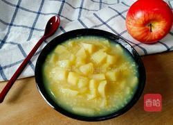苹果小米粥的做法图解9