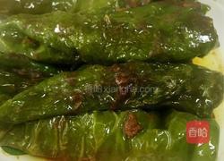 油爆辣椒塞肉的做法图解7