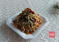 黄瓜拌腐皮的做法图解6