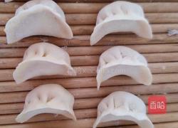 香菇胡萝卜油菜饺子的做法图解6