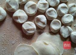 香菇胡萝卜油菜饺子的做法图解5