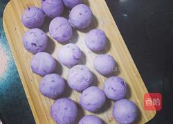 粉色紫薯汤圆的做法图解5