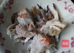 爆炒红膏蟹的做法图解2