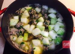 冬瓜汆香菜丸子汤的做法图解15
