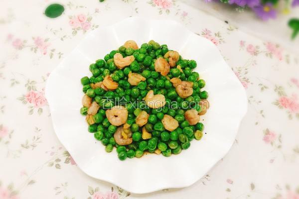 虾仁炒豌豆