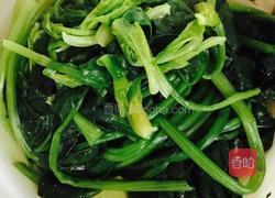 菠菜虾皮饼的做法图解2