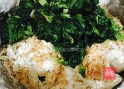 菠菜虾皮饼的做法图解3