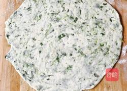 菠菜虾皮饼的做法图解6