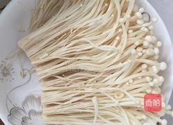 豆皮卷金针菇的做法图解3