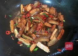 腊肉炒香干的做法图解9