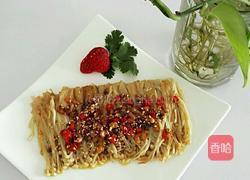 剁椒金针菇的做法图解7