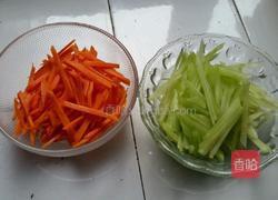 双色炒丝的做法图解2