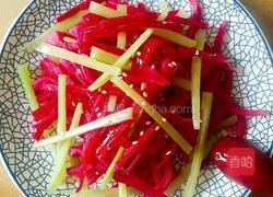 凉拌火龙果皮的做法图解7
