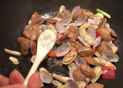 辣椒炒花甲的做法图解7