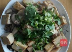 香菇肉末烧豆腐的做法图解5