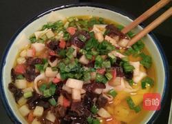酸汤臊子面的做法图解3