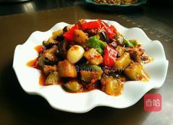 肉末炒茄丁的做法图解12