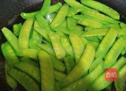 川肠烩荷兰豆的做法图解5
