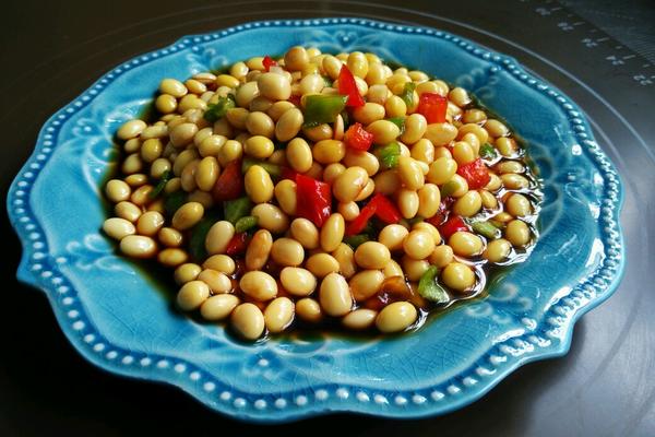 凉拌黄豆的精选做法