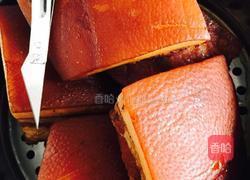 满族二八席之～（碗肉）～扣肉的做法图解3