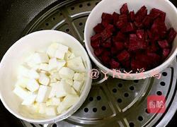 山芋紫薯泥的做法图解2