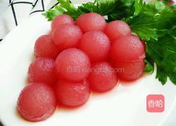 洛神花冬瓜球的做法图解1