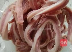凉拌肚丝儿的做法图解4