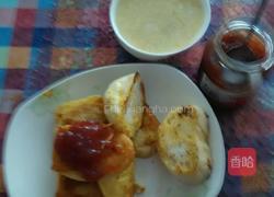 煎馒头二米粥果酱的做法图解9