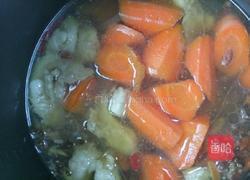 胡萝卜烧羊肉的做法图解3