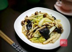 蟹味菇娃娃菜的做法图解8