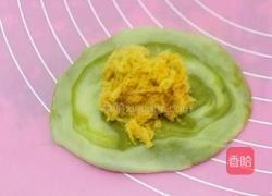 抹茶肉松酥的做法图解10