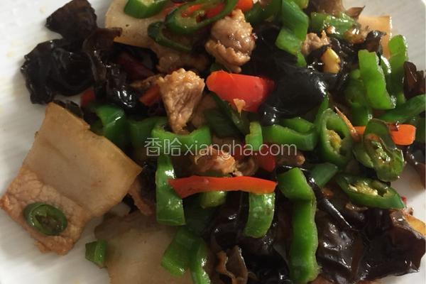木耳小炒肉