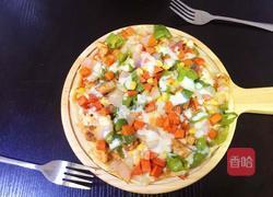 奥尔良鸡肉披萨的做法图解7