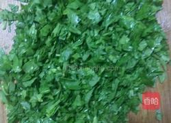 芹菜叶煎饼的做法图解3