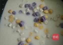 椰汁菱薯丸的做法图解2