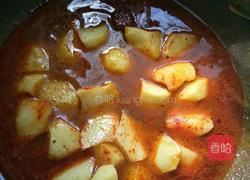 土豆烧肉丸的做法图解4