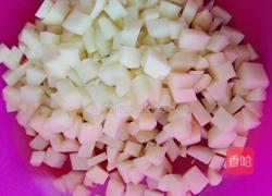 土豆粒炒肉的做法图解2