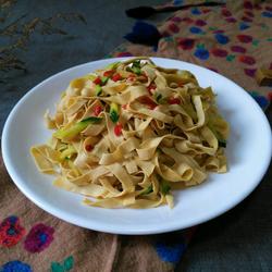 清炒豆腐皮的做法[图]