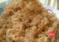 自制肉松（炒锅版与面包机版）的做法图解11