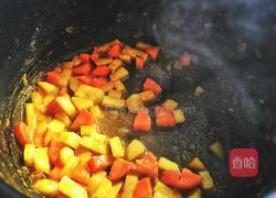 减肥福利 快手无油 素咖喱饭的做法图解12